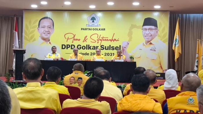 Pelantikan pengurus Golkar Sulsel dijadwalkan Oktober mendatang.