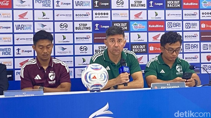Pelatih PSM Makassar Darije Kalezic.