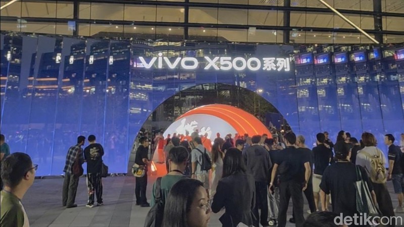 Peluncuran Vivo X500 Series di Shanghai, China