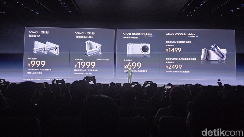 Peluncuran Vivo X500 Series di Shanghai, China