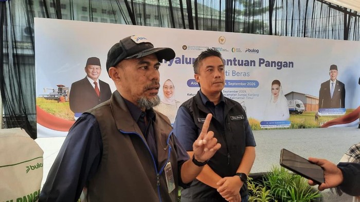 Pemimpin Wilayah Bulog Kanwil Kaltim-Kaltara Musadzin Said