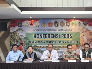Hotspot Karhutla Nasional Turun dari 1.988 Jadi 948, Kalteng Masih Tertinggi