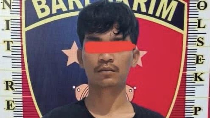 Tersangka pencurian alat kesehatan saat diamankan Polres Tapteng