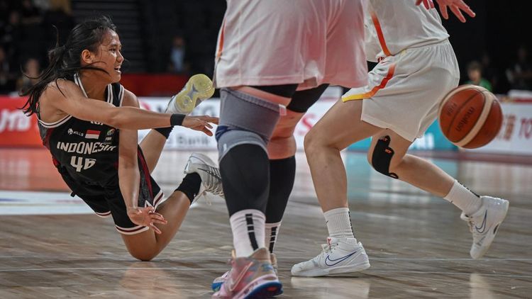 Kalah dari China, Basket Putri Indonesia Tetap Lolos ke Perempat Final