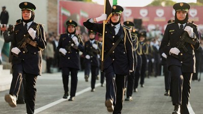 150 Polisi Perempuan Lulus dari Womens Police Institute Suriah