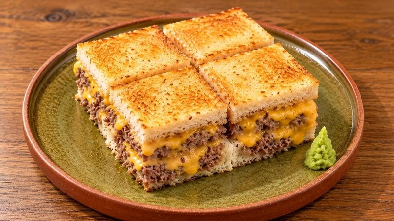 Antimainstream! Burger Bentuk Kotak di Jepang Ini Wajib Masuk List Kulineran