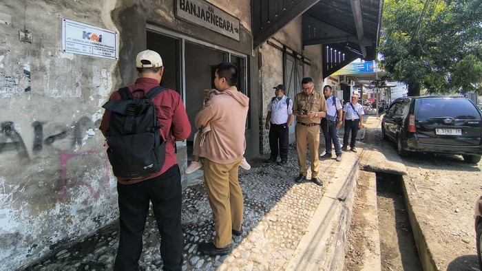 Bangunan cagar budaya eks Stasiun Banjarnegara