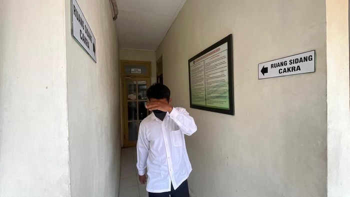 Rohmad Ridwan, terdakwa begal payudara di Mojokerto