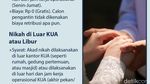 Biaya Nikah di KUA: Ini Tarif Resmi yang Perlu Diketahui Calon Pengantin