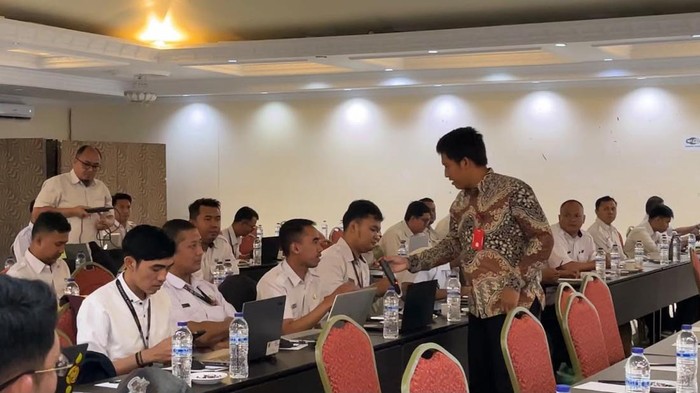 Bimbingan teknis keamanan informasi yang digelar Dinas Komunikasi dan Informatika (Diskominfo) Kabupaten Bogor di Cisarua, Rabu (23/9/2026).