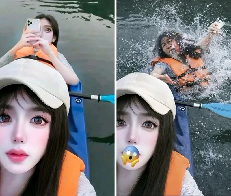 Hasil Edit dan Filter Berlebihan