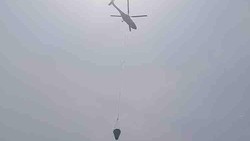 Helikopter Dikerahkan untuk Padamkan Karhutla TN Tanjung Puting