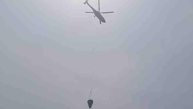 Helikopter Dikerahkan untuk Padamkan Karhutla TN Tanjung Puting