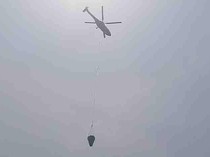 Helikopter Dikerahkan untuk Padamkan Karhutla TN Tanjung Puting