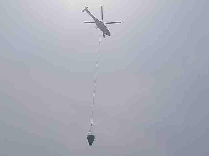Helikopter Dikerahkan untuk Padamkan Karhutla TN Tanjung Puting