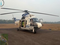 Jarak Pandang di Kalteng 3-4 Kilometer, Water Bombing Karhutla Terhambat
