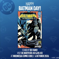 Spesial! 1.000 Komik Batman Ramaikan Indonesia Comic Con 2026