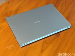 Melihat Infinix Xbook 14 Neo, Laptop 1,2 Kg Harga Rp 7,9 Juta