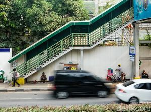 JPO di Jakarta Bakal Ditata Mulai Tahun Depan, Ada yang Dibongkar