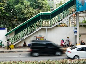 JPO di Jakarta Bakal Ditata Mulai Tahun Depan, Ada yang Dibongkar