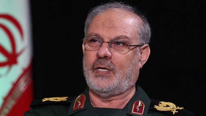 Juru bicara Garda Revolusi Iran, Hossein Mohebi (AFP) 