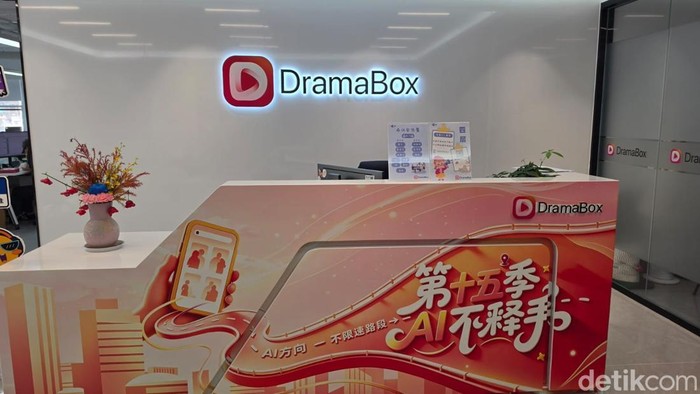 Kantor Dramabox di Beijing, China