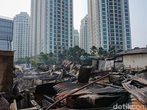 Kebakaran Dekat Stasiun Kebayoran Lama Hanguskan 18 Rumah dan 4 Tempat Usaha