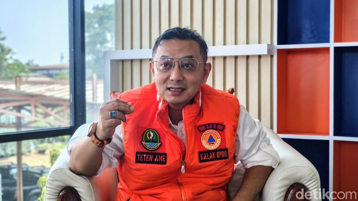 Kepala Pelaksana BPBD Jabar, Teten Ali Mulku Engkun