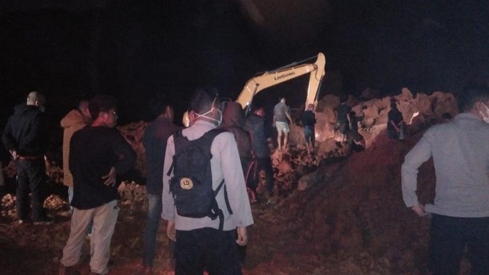 Longsor di tambang nikel Konawe Utara menewaskan 4 karyawan PT KDI.
