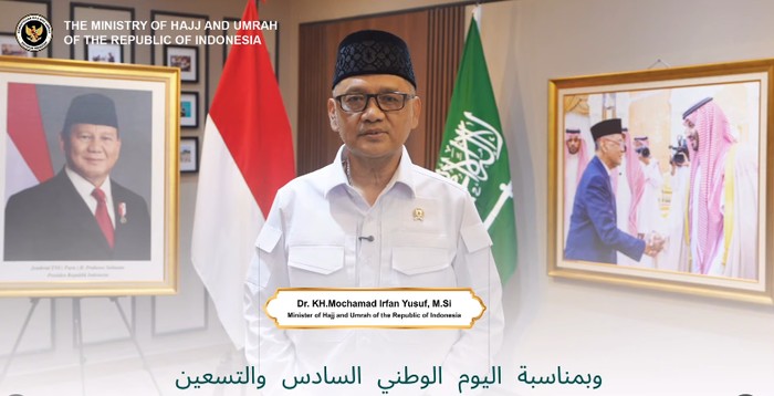 Menhaj Gus Irfan Yusuf ucapkan selamat hari nasional Arab Saudi