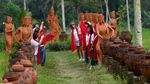 Menikmati Pesona Taman Gandrung Terakota Banyuwangi