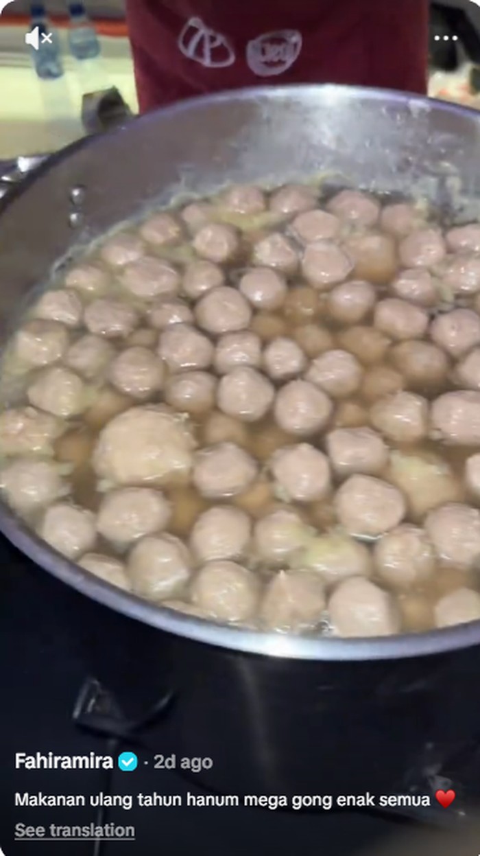 Meriah! Pesta Ultah Hanum Mega di GBK Suguhkan Brownies hingga Bakso