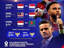 Ada Nobar Timnas di Kantor Gubernur Jateng, Ini Jadwalnya