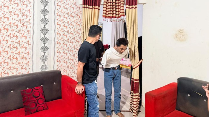 Polisi menangkap pelaku begal payudara terhadap nakes di Bulukumba.