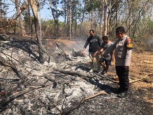 Tragis Lansia Gunungkidul Tewas Terbakar di Ladang
