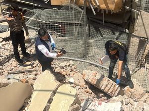 Momen Tragis Andri Tewas Kejatuhan Tembok Roboh di Laweyan Solo