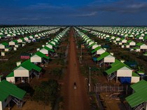 Potret Pengungsian Warga Kamboja Imbas Konflik Perbatasan