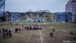 Potret Stadion Taman Sari Jakarta Barat yang Viral Disebut Mirip Lapangan Brasil