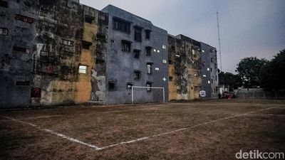 Potret Stadion Taman Sari Jakarta Barat yang Viral Disebut Mirip Lapangan Brasil