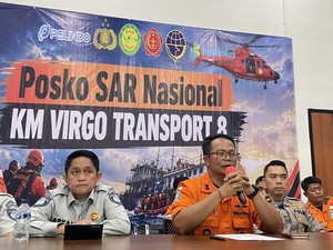 Perubahan Arus Laut Menjadi Kendala Tim SAR Cari Korban Hilang KM Virgo