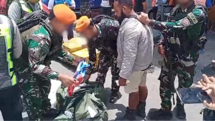 Pria bernama Waminus Wandik (28) diamankan di Bandara Wamena, Kabupaten Jayawijaya, Papua Pegunungan.