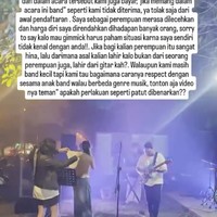 Viral Vokalis Wanita Dilecehkan Pria Pakai Celana Dalam Saat Konser Amal