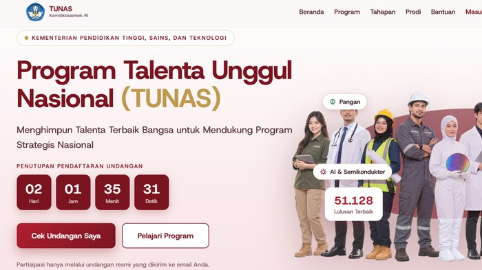 Tunas Kemdiktisaintek