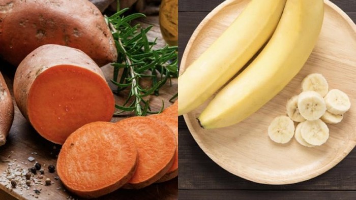 Manfaat sehat pisang dan ubi jalar