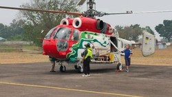 Sumsel Dapat Tambahan 2 Helikopter Water Bombing