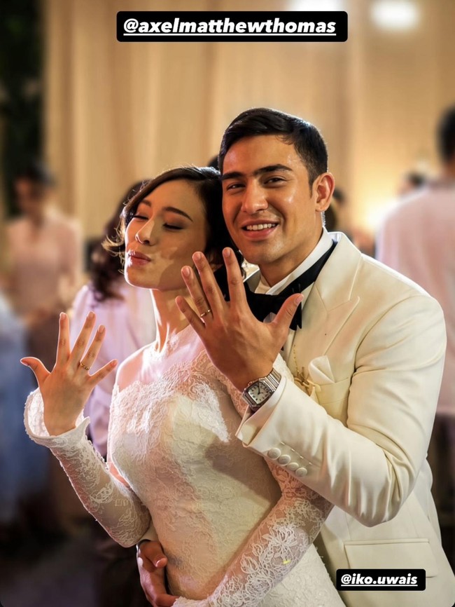 7 Potret Pernikahan Axel Matthew Putra Jeremy Thomas, Digelar Privat