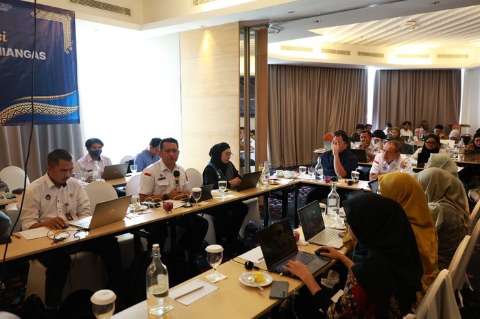 Badan Nasional Pengelola Perbatasan Republik Indonesia (BNPP RI) bersama Kementerian Agraria dan Tata Ruang/Badan Pertanahan Nasional (ATR/BPN) membahas penyusunan Rencana Detail Tata Ruang Kawasan Perbatasan Negara (RDTR KPN) Wilayah Perencanaan (WP
