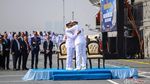 Dari Giuseppe Garibaldi Jadi KRI Sriwijaya-100, Bendera Merah Putih Berkibar