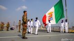 Dari Giuseppe Garibaldi Jadi KRI Sriwijaya-100, Bendera Merah Putih Berkibar