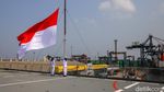 Dari Giuseppe Garibaldi Jadi KRI Sriwijaya-100, Bendera Merah Putih Berkibar